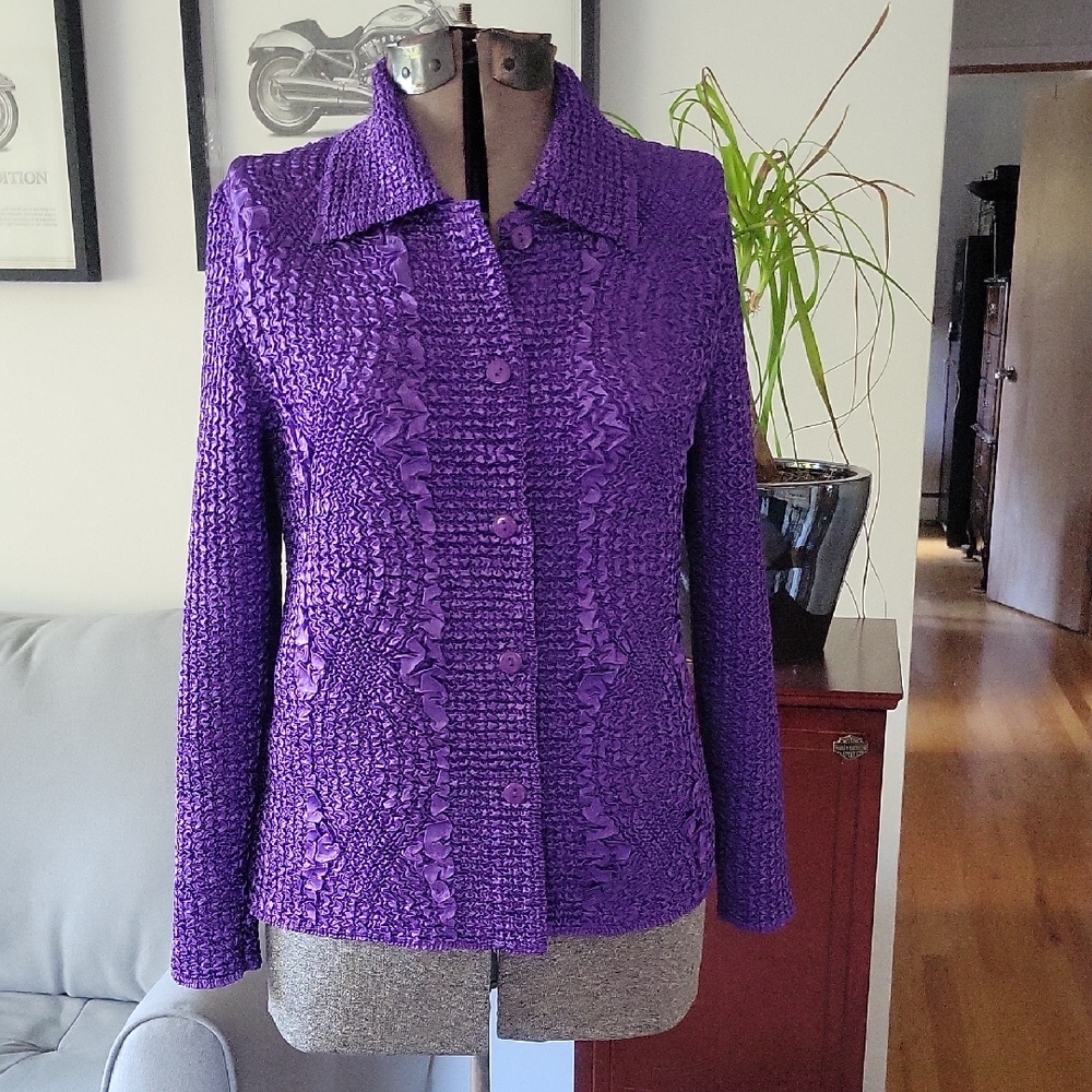 BALA BALA Top, Purple, Small, Vintage, EUC